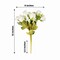 3 Bouquets 13 in Artificial FLOWERS Silk Rose Bud Floral Bushes